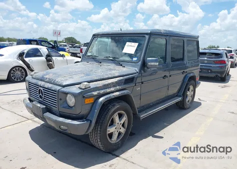 2008 Mercedes-Benz G 500 4Matic z USA, uszkodzony, nr VIN WDCYR49E68X173789